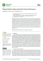 Young Children’s Ideas about Heat Transfer Phenomena