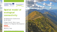 Spatial model for ecological connectivity between the Alps and the Dinaric mountains