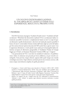 Un nuovo dizionario ladino: il Vocabolar dl ladin leterar. Esperienze, risultati, prospettive