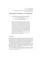 Ontological Foundations of Competition