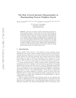 The Role of Local Intrinsic Dimensionality in Benchmarking Nearest Neighbor Search