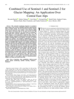 Combined Use of Sentinel-1 and Sentinel-2 for Glacier Mapping: an Application over Central East Alps