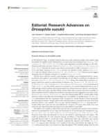 Editorial: Research Advances on Drosophila suzukii