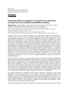 Comparing different strategies to incorporate the effectively surveyed area into landslide susceptibility modeling