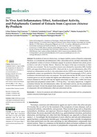 In vivo anti-inflammatory effect, antioxidant activity, and polyphenolic content of extracts from Capsicum chinense by-products