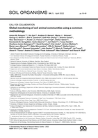 Global monitoring of soil animal communities using a common methodology