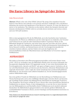 Die Eurac Library im Spiegel der Zeiten