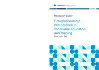 Entrepreneurship competence in vocational education and training: Case study: Italy