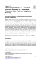 Climate Impact Chains—A Conceptual Modelling Approach for Climate Risk Assessment in the Context of Adaptation Planning