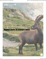 Homo sano in natura sana