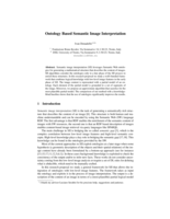 Ontology based semantic image interpretation