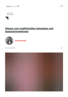 Wissen zum traditionellen Samenbau und Saatgutvermehrung = Coltivazione e produzione tradizionale di sementi: un patrimonio di conoscenze inestimabile
