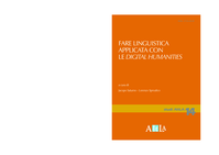 Fare linguistica applicata con le digital humanities