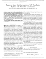 Parameter-Space Stability Analysis of LTI Time-Delay Systems with Parametric Uncertainties