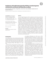 Usefulness of length heterogeneity-PCR for monitoring lactic acid bacteria succession during maize ensiling