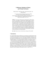 A Reference Ontology of Money and Virtual Currencies