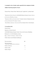 A Systematic Review of Study Results Reported for the Evaluation of Robotic Rollators from the Perspective of Users