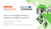Verso la neutralità climatica: impatti su mobilità e turismo