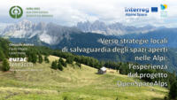 Verso strategie locali di salvaguardia degli spazi aperti nelle Alpi: l'esperienza del progetto OpenSpaceAlps