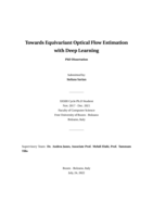 Towards Equivariant Optical Flow Estimation with Deep Learning