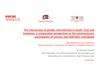The intersection of gender and ethnicity in South Tyrol and Catalonia: a comparative perspective on the socioeconomic participation of women and LGBTIAQ+ individuals