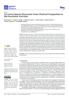 Vaccinium Species (Ericaceae): From Chemical Composition to Bio-Functional Activities