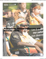 Recognition: Raising Indigenous and minority voices