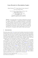 Lean Kernels in Description Logics