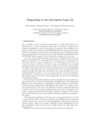 Pinpointing in the Description Logic EL