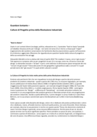 Guardare lontano: culture di progetto prima della Rivoluzione industriale