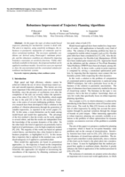 Robustness improvement of trajectory planning algorithms