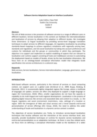 Software service adaptation based on interface localisation