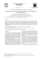 Synchronization of Engineering, Manufacturing and on-site Installation in Lean ETO-Enterprises