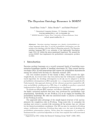The Bayesian Ontology Reasoner is BORN!