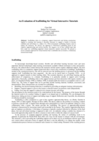 An Evaluation of Scaffolding for Virtual Interactive Tutorials