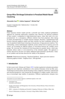 Group-Wise Shrinkage Estimation in Penalized Model-Based Clustering
