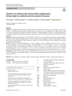 Dynamics of cardiovascular and baroreflex readjustments during a light-to-moderate exercise transient in humans