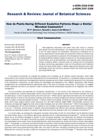 How do plants - having different exudation patterns - shape a similar microbial community?