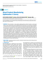 Wood Products Manufacturing Optimization: A Survey