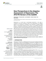 New perspectives in the adaptive assessment of depression: The ATS-PD version of the QuEDS