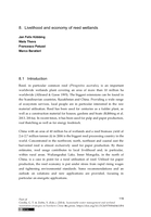 Livelihood and economy of reed wetlands