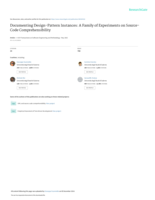 Documenting Design-Pattern Instances: A Family of Experiments on Source-Code Comprehensibility