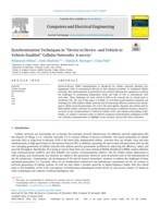 Synchronization Techniques in “Device to Device-and Vehicle to Vehicle-Enabled” Cellular Networks: A survey