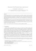 Reasoning in fuzzy description logics using automata