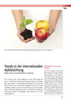 Trends in der internationalen Apfelzüchtung