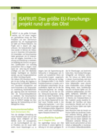 ISAFRUIT: Das größte EU-Forschungsprojekt rund um das Obst