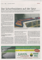 Der Schorfresistenz auf der Spur