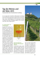 Tag des Weines und der Rebe 2015
