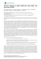 Precision Mapping of Apple Proliferation using Multi- and Hyperspectral Data