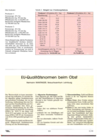 EU-Qualitätsnormen beim Obst